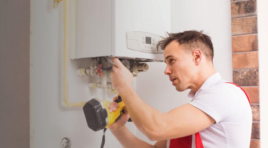 Local tankless water heater installation in Adair, OK